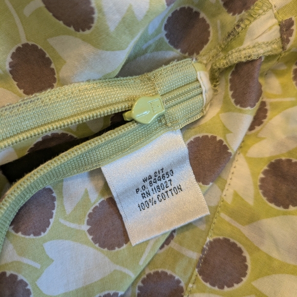 Boden • Floral Empire Waist Sleeveless Scoop Neck Cotton Summer Top - Picture 6 of 8